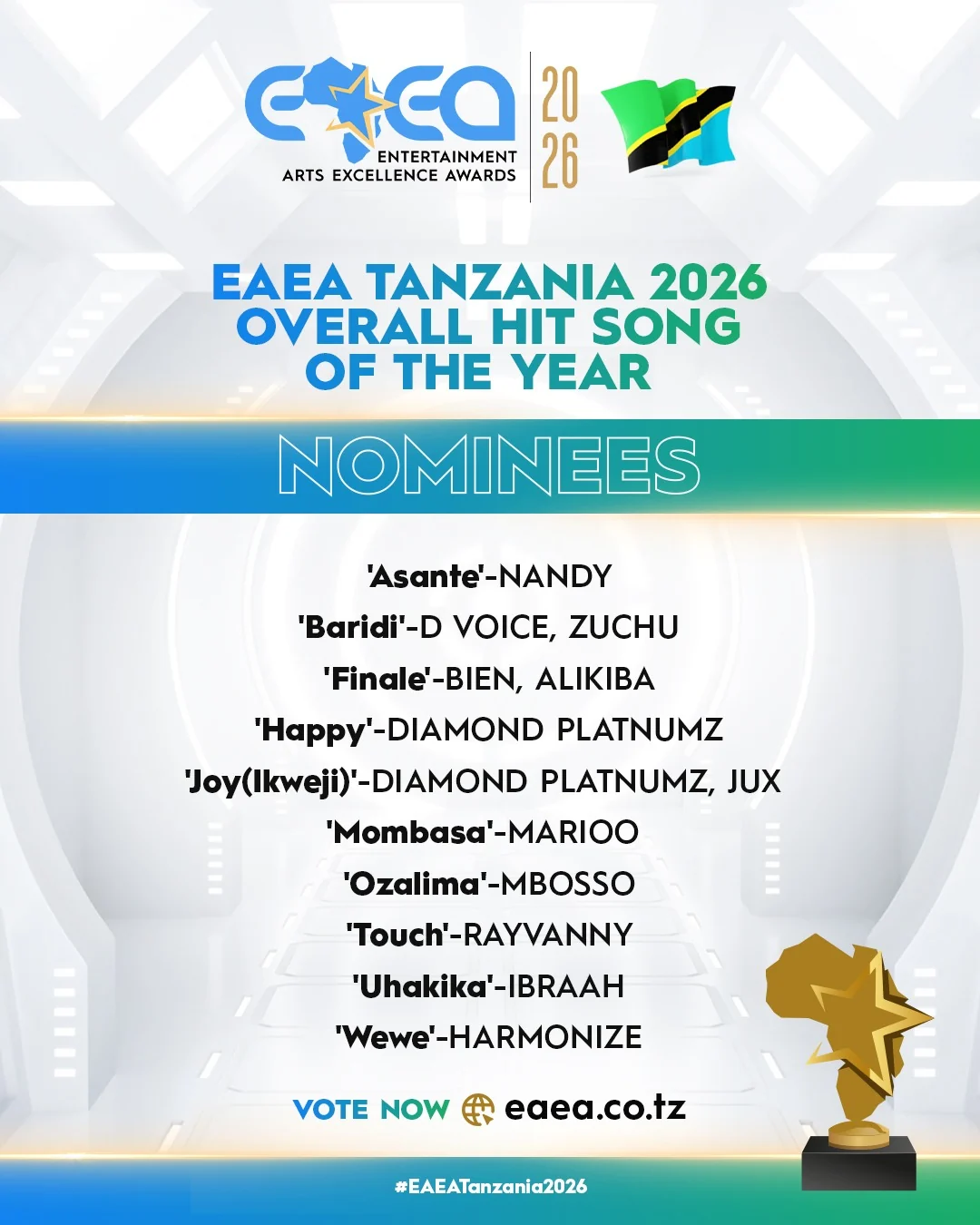 Overall Hit Song of the Year